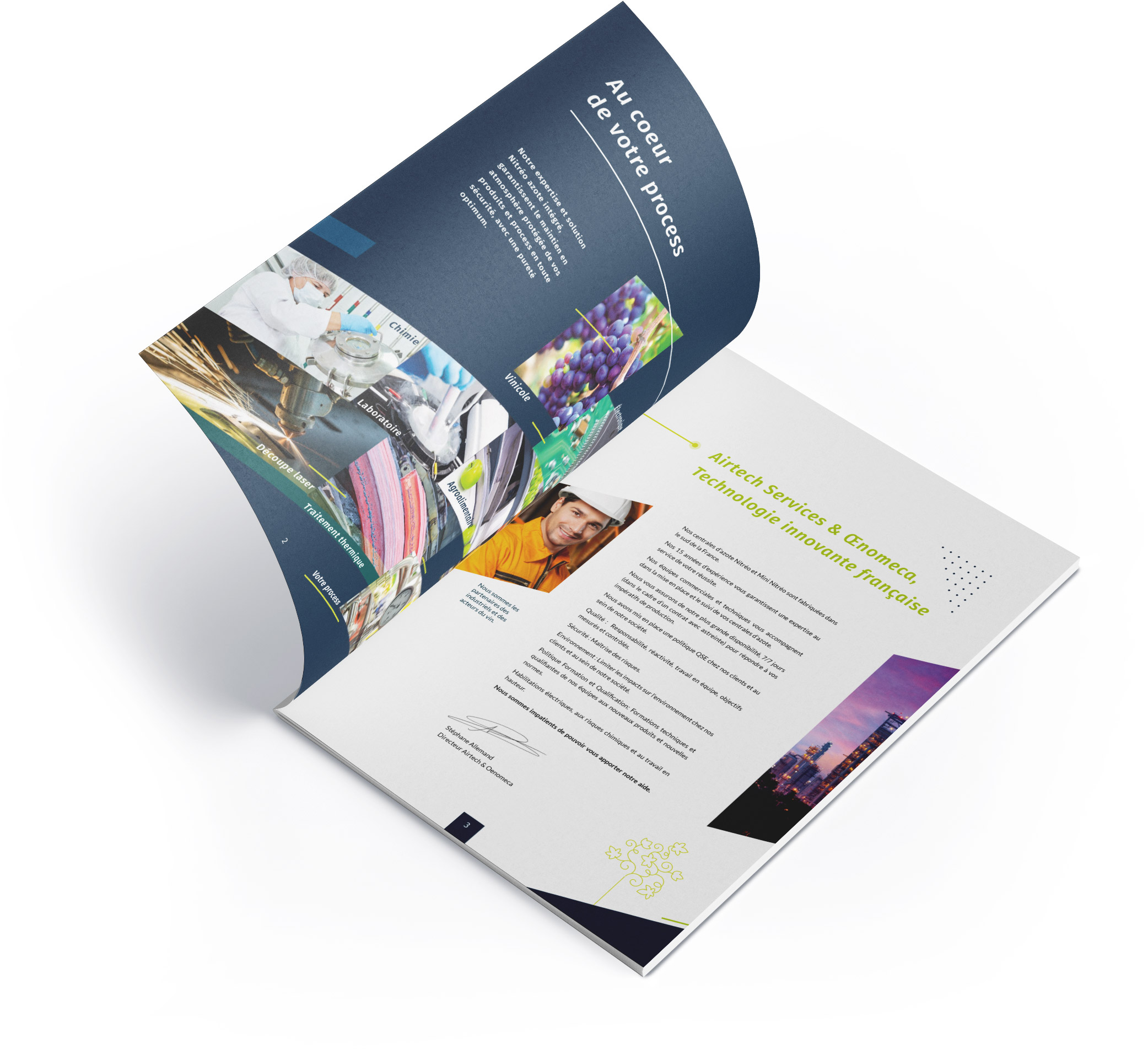 Airtech - Design brochure corporate